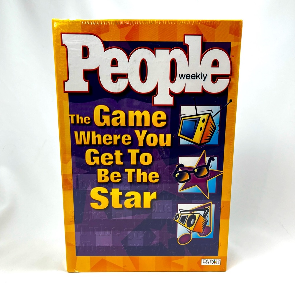 People Magazine Weekly by Patch “The Game Where You Get To Be The Star” SEALED